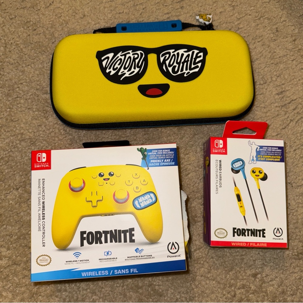 PowerA Fortnite Peely Accessories Pack for Nintendo Switch